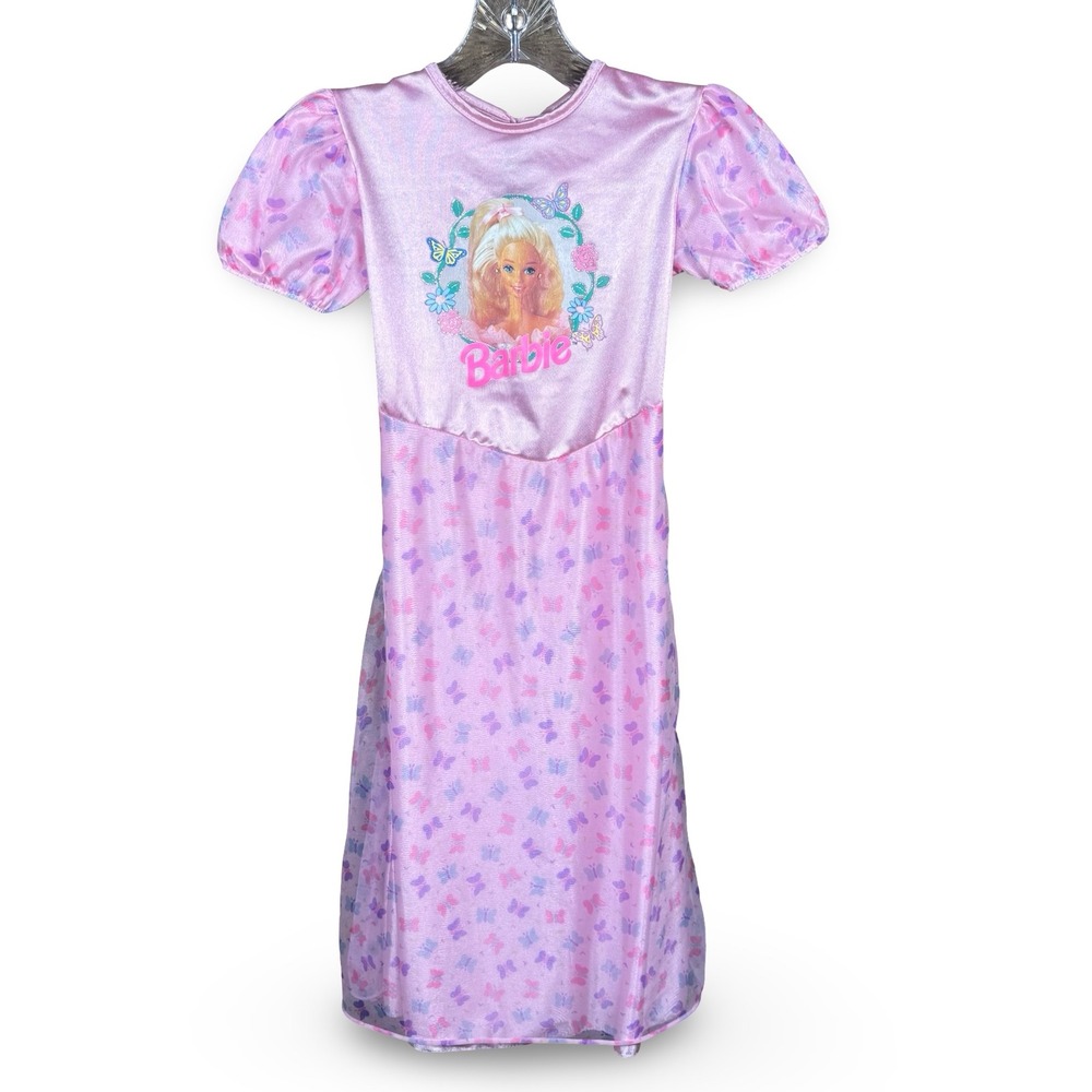 Barbie 90s Vintage Small Girls Costume / Night Gown Dress up Halloween Size S